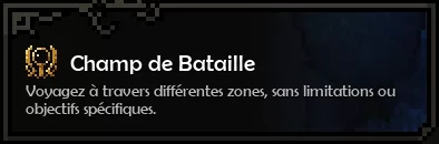 champ de bataille slormancer