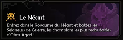 néant slormancer