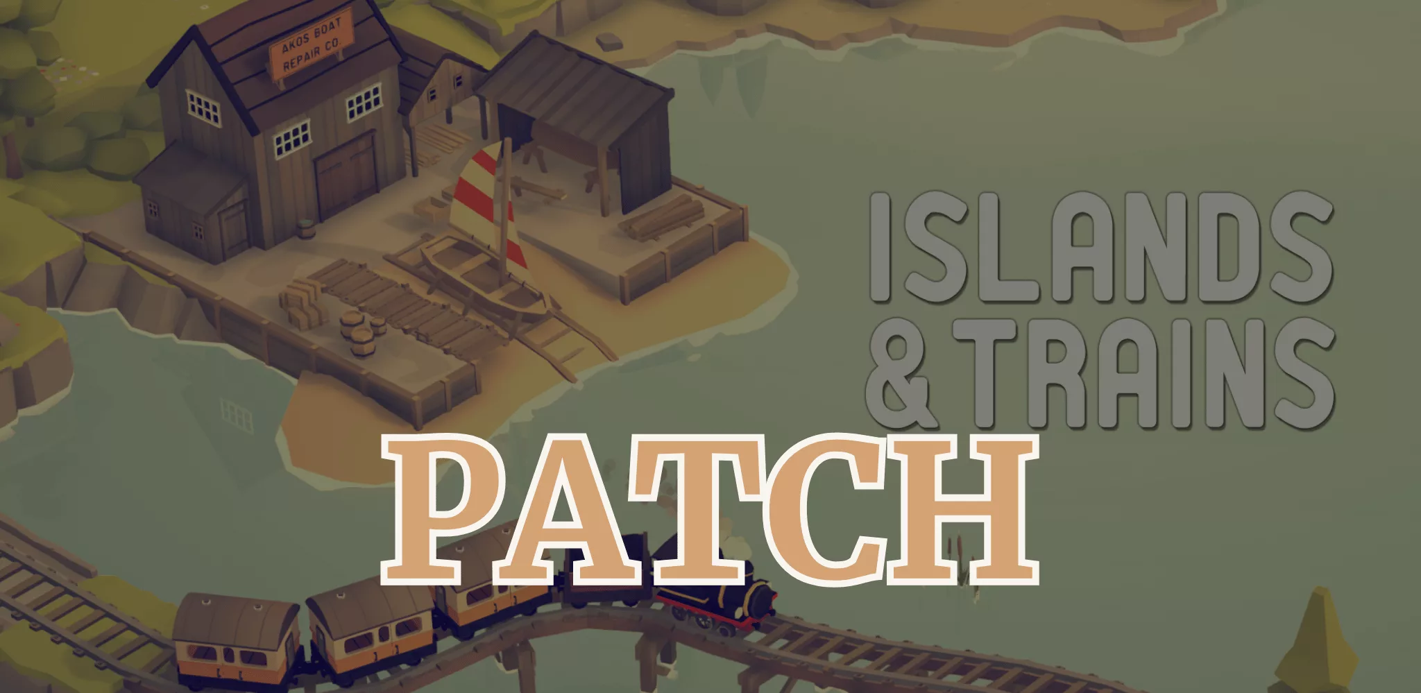 islands and trains patch
