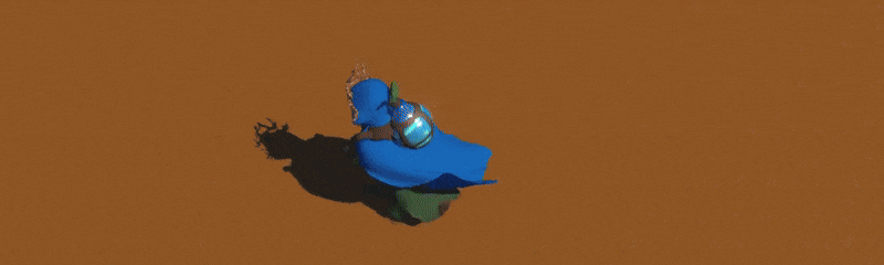Growmancer verdit le monde gif