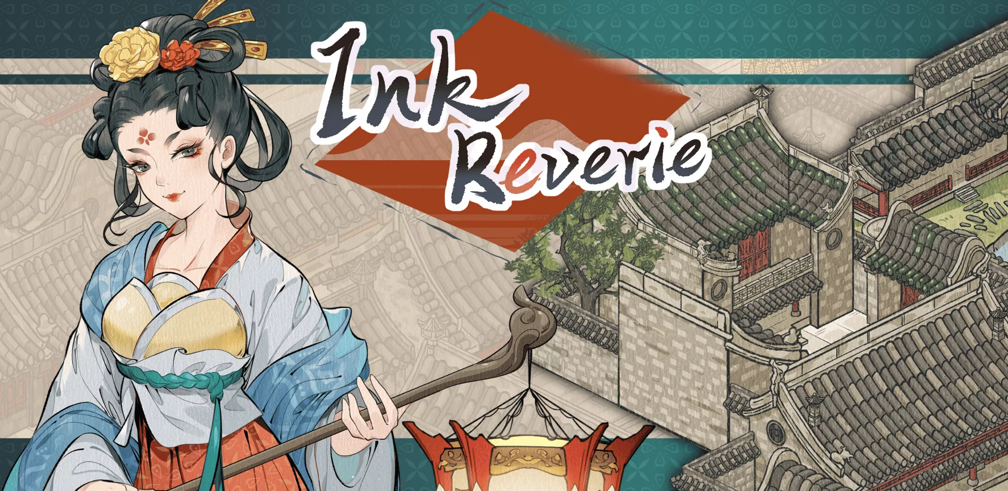 Cover de Ink Reverie, jeu simulation construction indépendant à découvrir