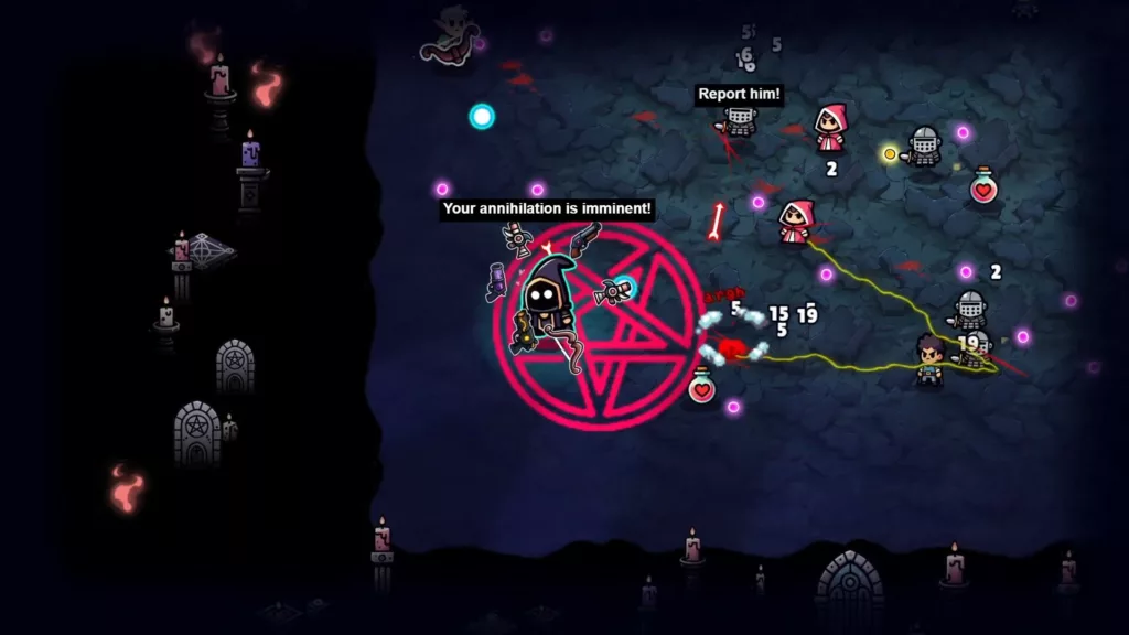 Gameplay de Noobs Are Coming - Aperçu du jeu en action - Noobs Are Coming inverse les rôles :... Image de Noobs Are Coming - Jeu indépendant