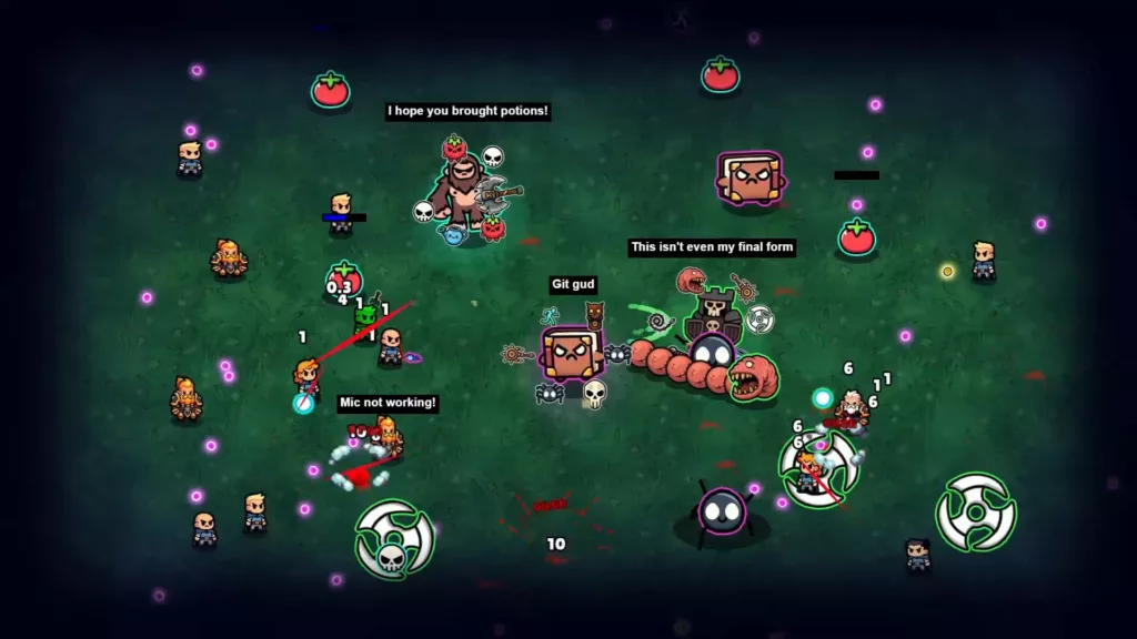 Gameplay de Noobs Are Coming - Aperçu du jeu en action - Noobs Are Coming inverse les rôles :... Image de Noobs Are Coming - Jeu indépendant