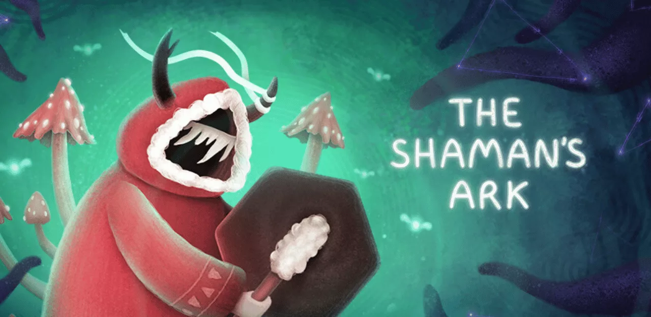 Cover de The Shaman's Ark, jeu rpg monde ouvert indépendant à découvrir