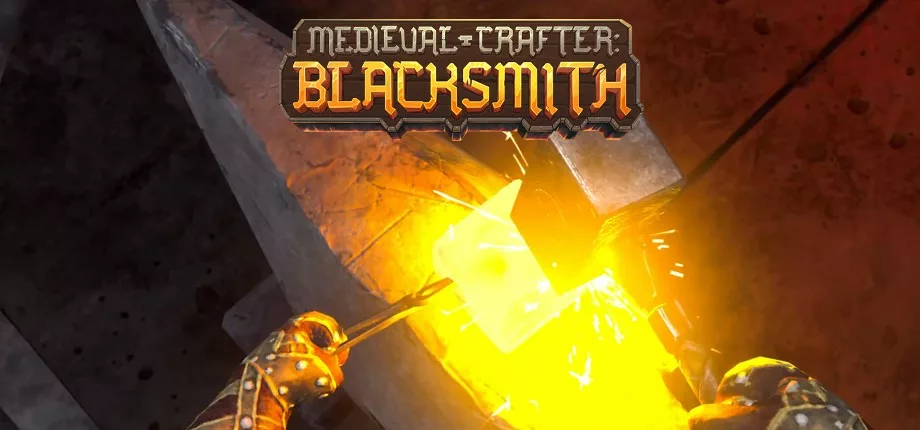 Medieval Crafter: Blacksmith - Jeu indépendant mis en avant sur Sisme Games