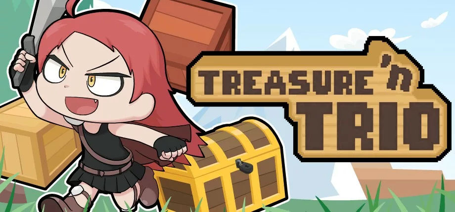 Treasure 'n Trio - Jeu indépendant mis en avant sur Sisme Games