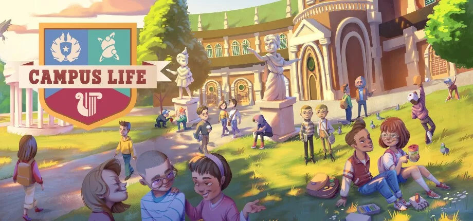 Campus Life - Jeu indépendant mis en avant sur Sisme Games