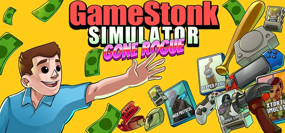 Gamestonk Simulator: Gone Rogue - Jeu indépendant mis en avant sur Sisme Games