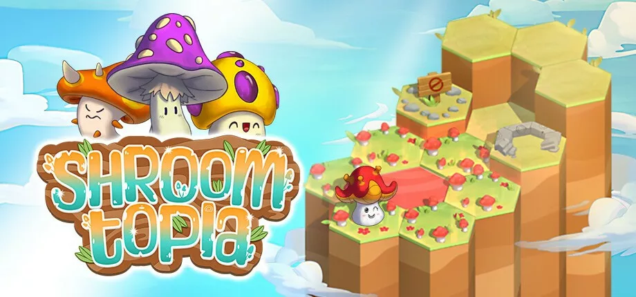 Shroomtopia - Jeu indépendant mis en avant sur Sisme Games