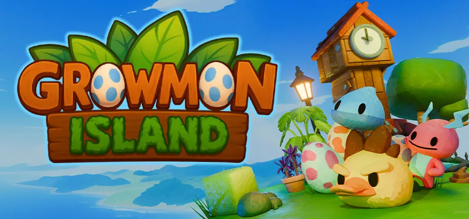Growmon Island - Jeu indépendant mis en avant sur Sisme Games